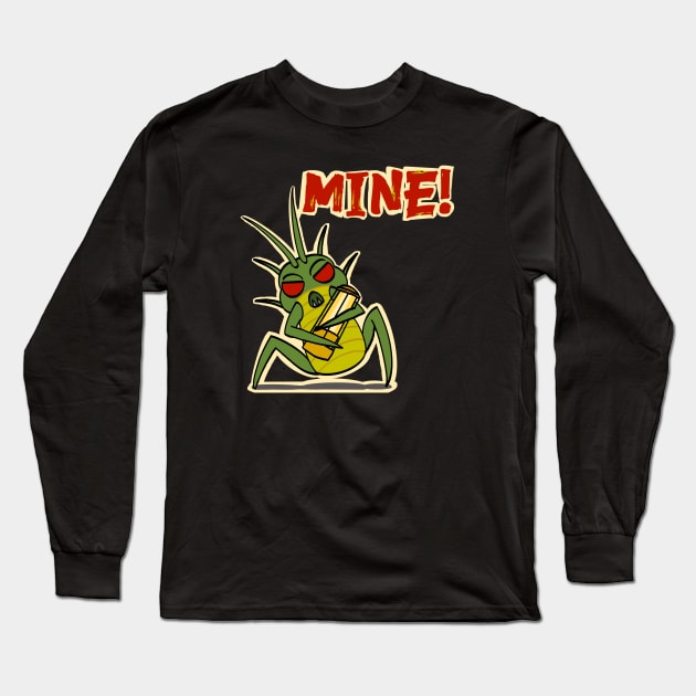 It Belongs To The Bug! Long Sleeve T-Shirt by dflynndesigns